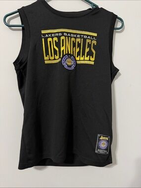 Los Angeles Lakers LeBorn James #6 Black Tank Top Jersey